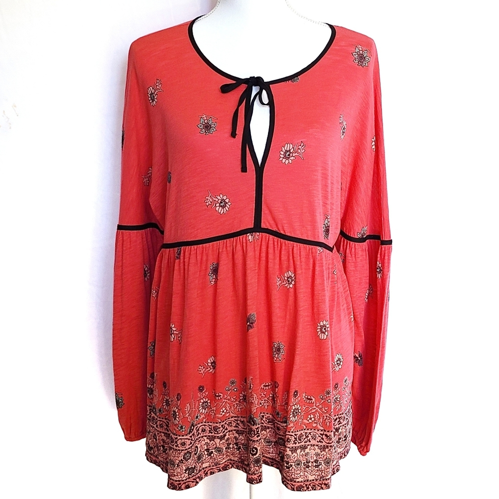 Lucky Brand peasant blouse